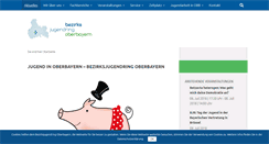 Desktop Screenshot of jugend-oberbayern.de